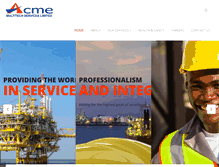Tablet Screenshot of acmemultitech.com